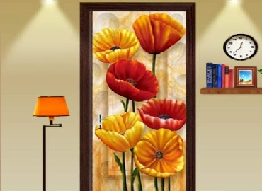 Bedroom Door Painting